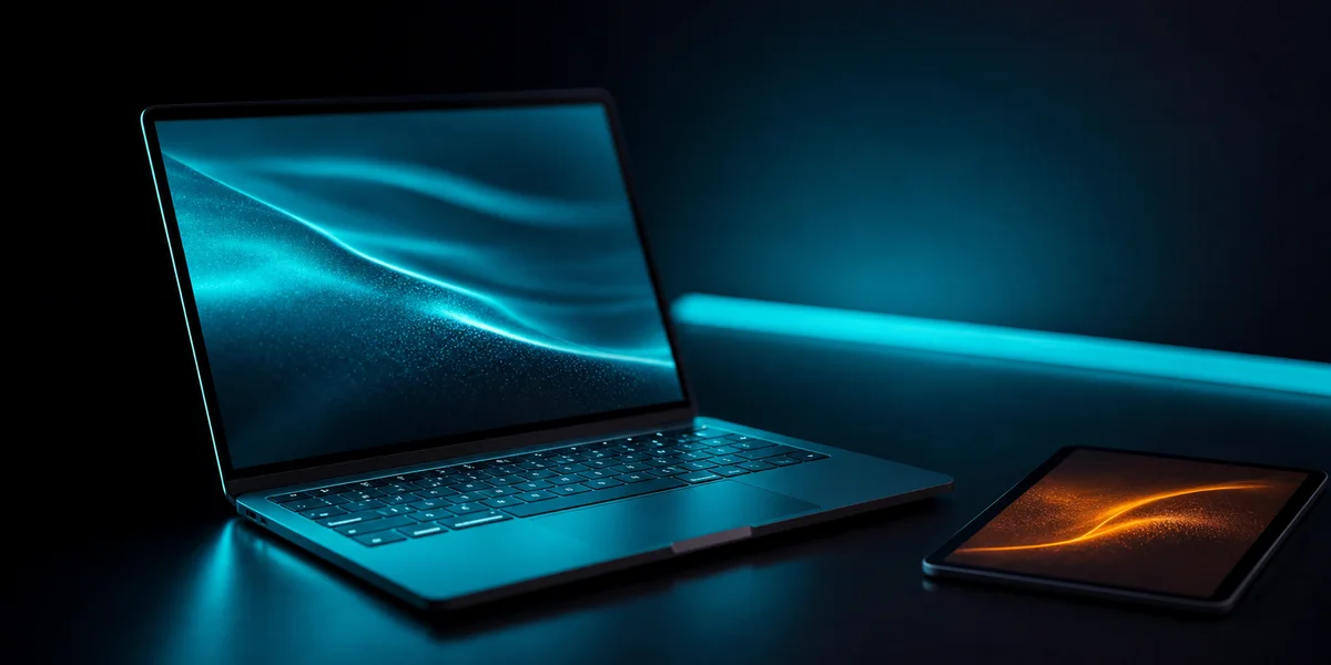 Laptop and tablet UA dashboards symbolizing mobile game paid UA alternatives