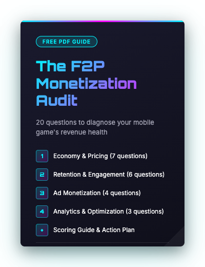 The F2P Monetization Audit - Preview
